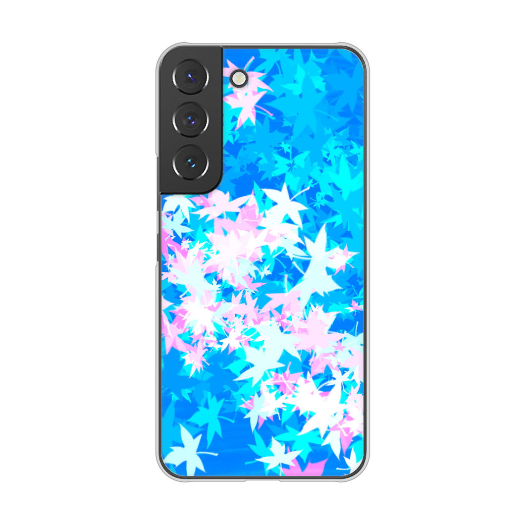 Galaxy S22 SC-51C docomo 高画質仕上げ 背面印刷 ハードケース パステルアート