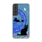 Galaxy S22 SC-51C docomo 高画質仕上げ 背面印刷 ハードケース 魔法陣猫