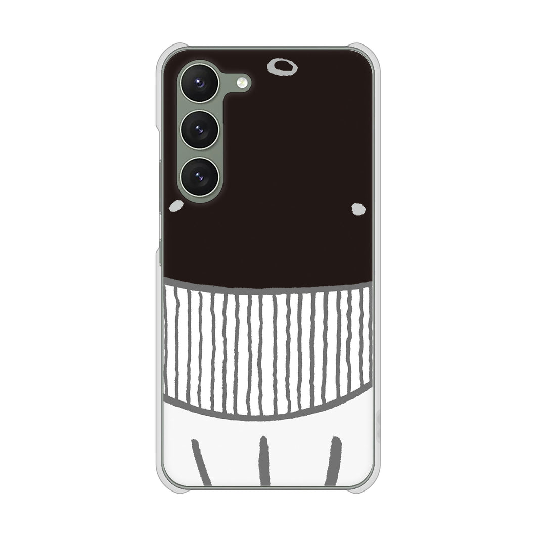 Galaxy S23 SC-51D docomo 高画質仕上げ 背面印刷 ハードケース ドアップアニマル