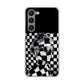Galaxy S23 SC-51D docomo 高画質仕上げ 背面印刷 ハードケース 【357 bk&wh】