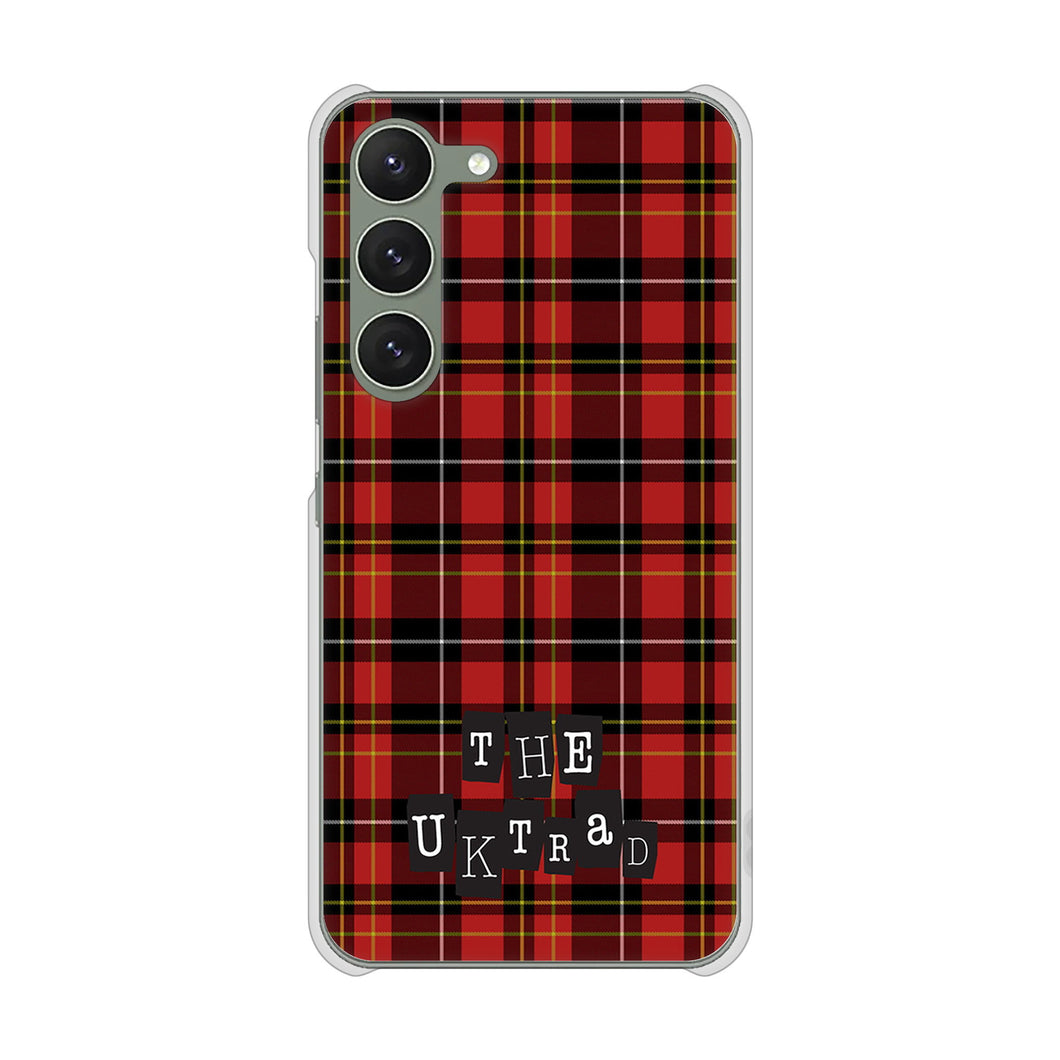 Galaxy S23 SC-51D docomo 高画質仕上げ 背面印刷 ハードケース 【547 THEチェック】