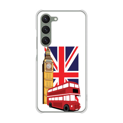 Galaxy S23 SC-51D docomo 高画質仕上げ 背面印刷 ハードケース イギリスの風景