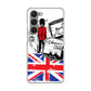 Galaxy S23 SC-51D docomo 高画質仕上げ 背面印刷 ハードケース イギリスの風景