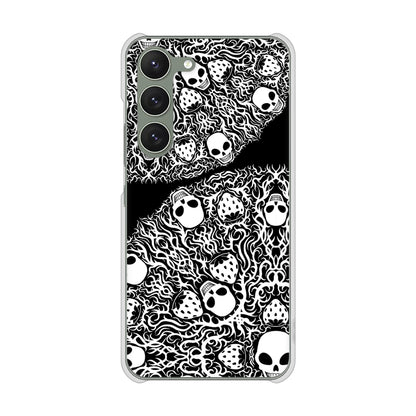 Galaxy S23 SC-51D docomo 高画質仕上げ 背面印刷 ハードケース むかいあぐる 苺骸骨曼荼羅