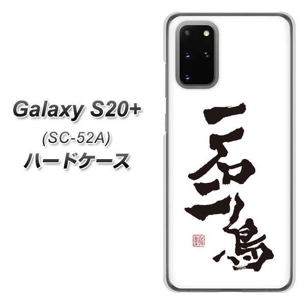 docomo ギャラクシーS20+ SC-52A 高画質仕上げ 背面印刷 ハードケース【OE844 一石二鳥】
