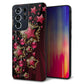 docomo ギャラクシーS21 ウルトラ 5G SC-52B 強化ガラス＆TPUスマホケース ガラプリ【434 星の壁】