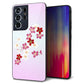 docomo ギャラクシーS21 ウルトラ 5G SC-52B 強化ガラス＆TPUスマホケース ガラプリ【YJ320 桜 和】