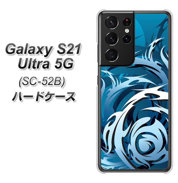 docomo ギャラクシーS21 ウルトラ 5G SC-52B 高画質仕上げ 背面印刷 ハードケース【731 ドラゴンサークル】