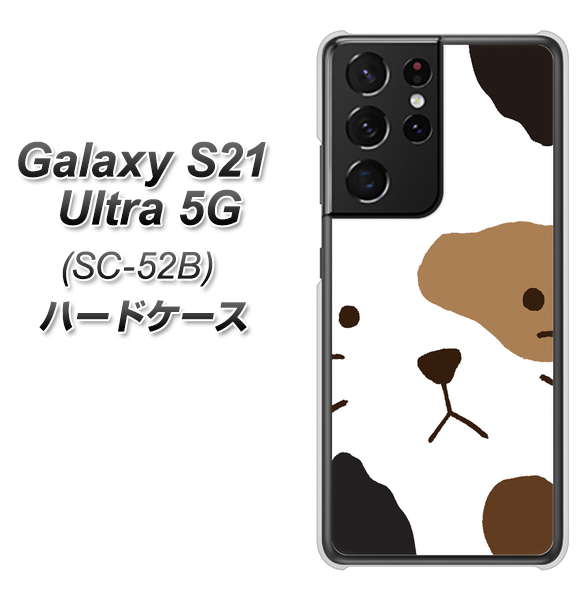docomo ギャラクシーS21 ウルトラ 5G SC-52B 高画質仕上げ 背面印刷 ハードケース【IA801 みけ】