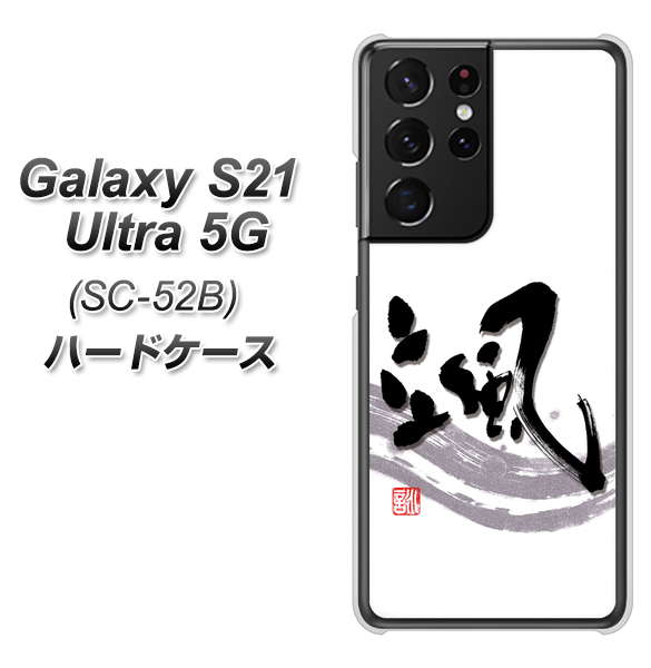 docomo ギャラクシーS21 ウルトラ 5G SC-52B 高画質仕上げ 背面印刷 ハードケース【OE827 颯】