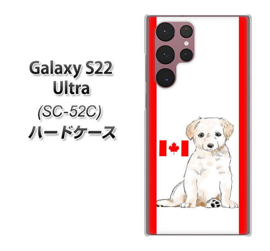 Galaxy S22 Ultra SC-52C docomo 高画質仕上げ 背面印刷 ハードケース【YD824 ラブラドールレトリバー05】