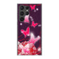Galaxy S23 Ultra SC-52D docomo 高画質仕上げ 背面印刷 ハードケース バタフライ