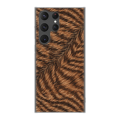 Galaxy S23 Ultra SC-52D docomo 高画質仕上げ 背面印刷 ハードケース アニマル柄