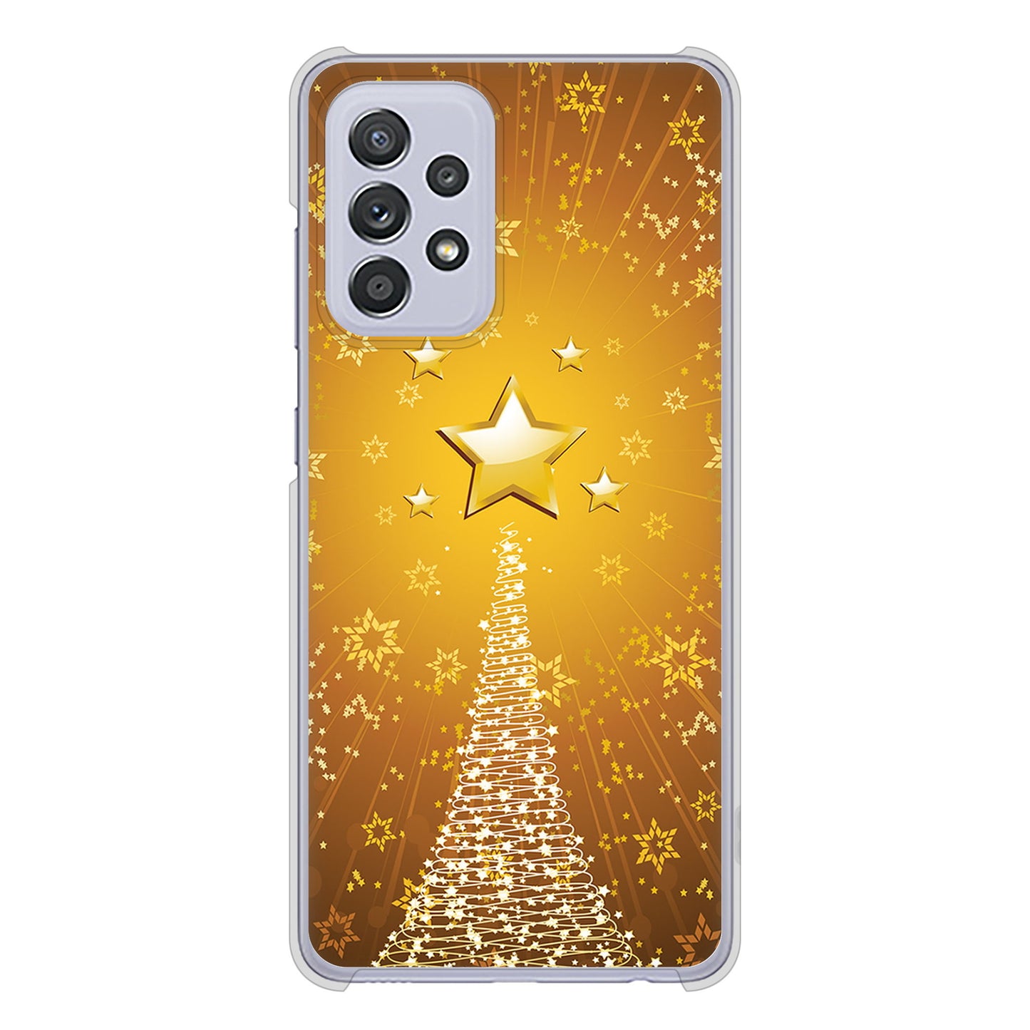 Galaxy A52 5G SC-53B 高画質仕上げ 背面印刷 ハードケース クリスマス
