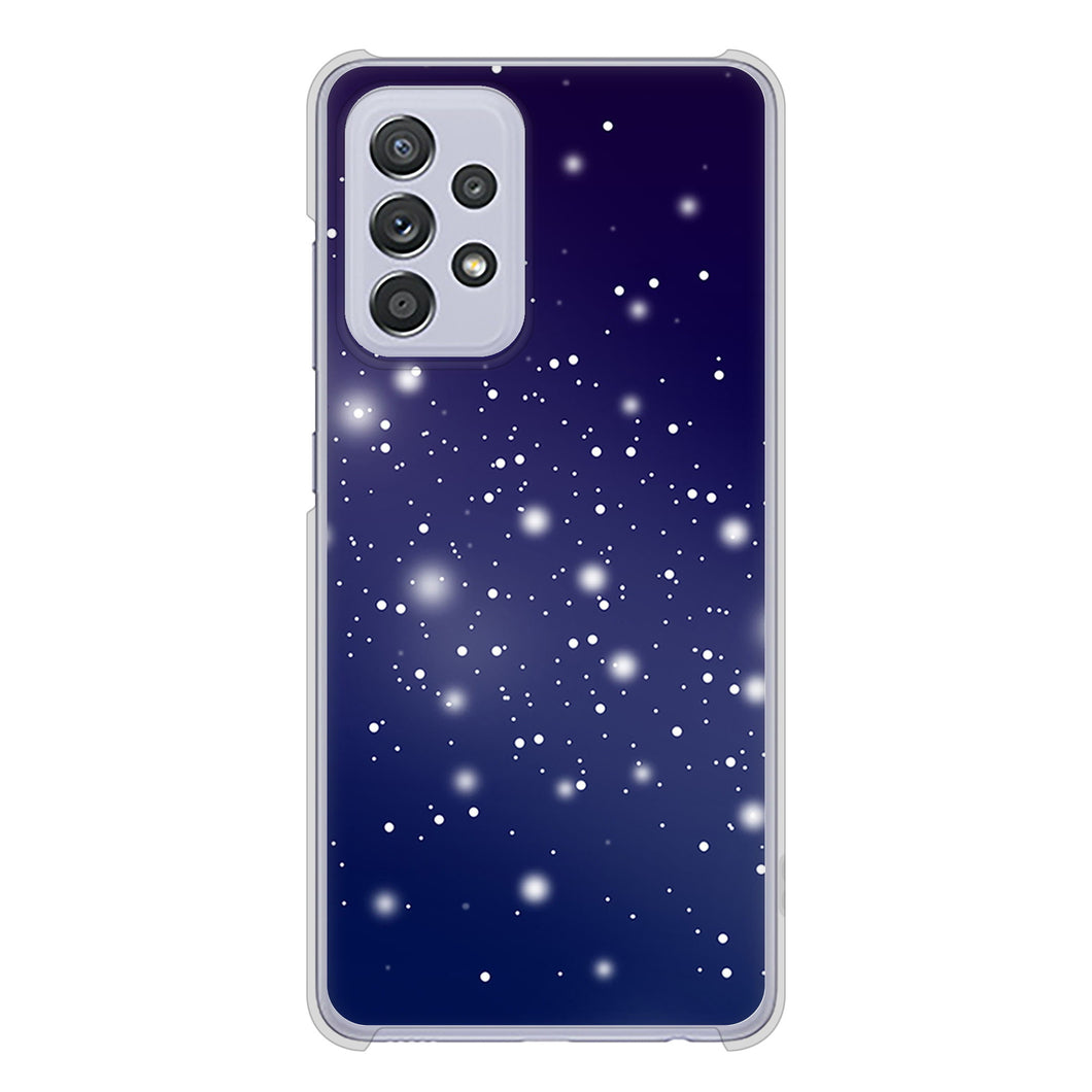 Galaxy A52 5G SC-53B 高画質仕上げ 背面印刷 ハードケース 【1271 天空の川】