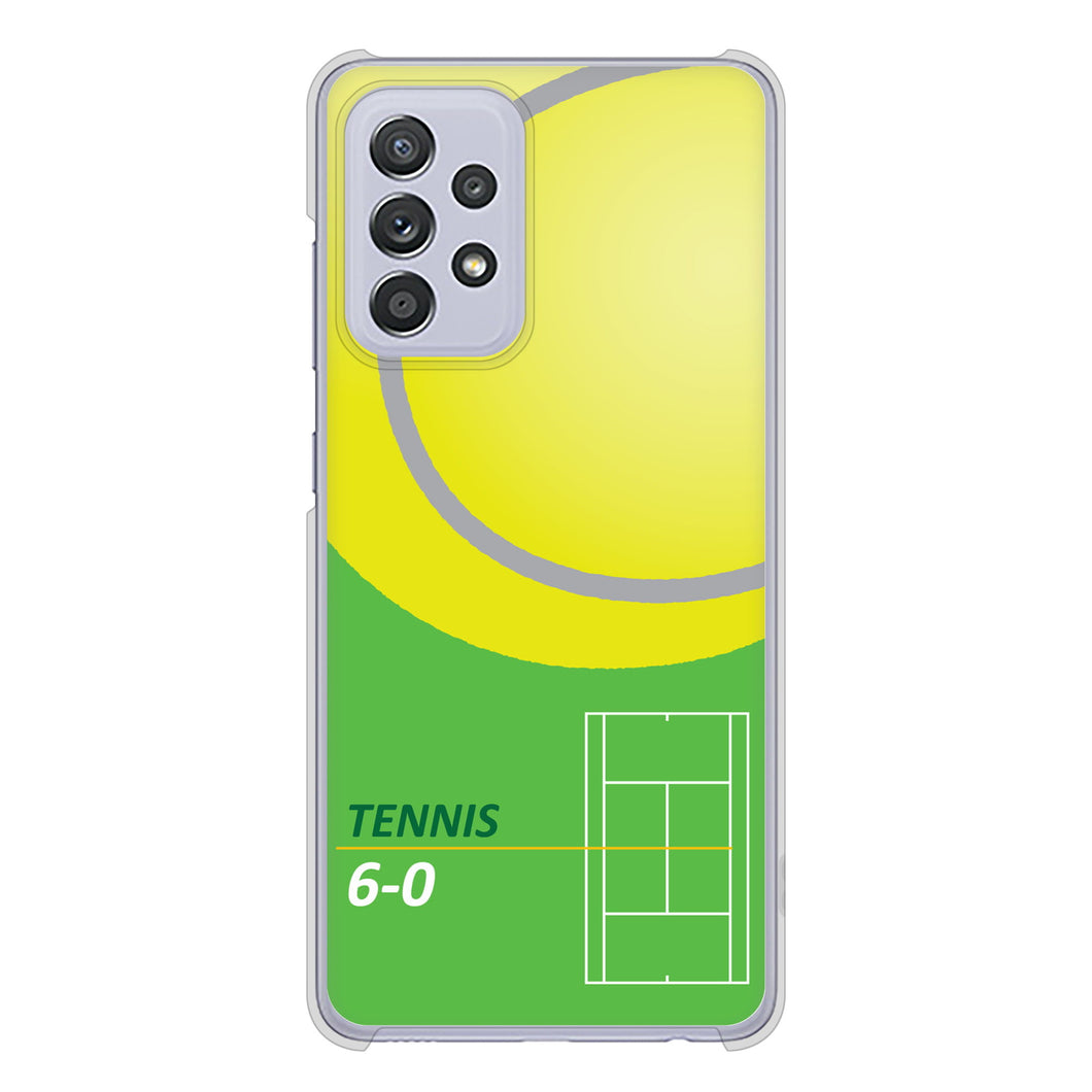 Galaxy A52 5G SC-53B 高画質仕上げ 背面印刷 ハードケース 【IB920 TENNIS】