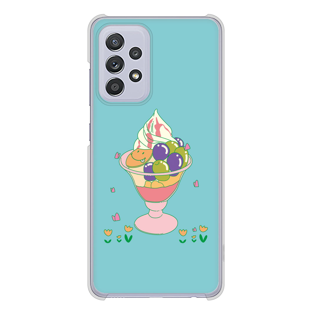 Galaxy A52 5G SC-53B 高画質仕上げ 背面印刷 ハードケース スイーツイラスト