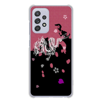 Galaxy A52 5G SC-53B 高画質仕上げ 背面印刷 ハードケース 和竜