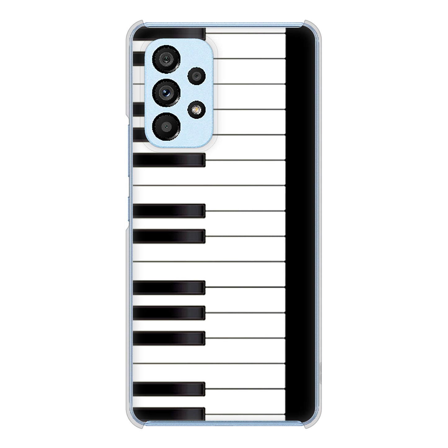 Galaxy A53 5G SC-53C docomo 高画質仕上げ 背面印刷 ハードケース ピアノ