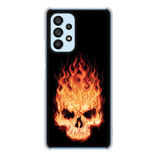 Galaxy A53 5G SC-53C docomo 高画質仕上げ 背面印刷 ハードケース 【364 ドクロの怒り】
