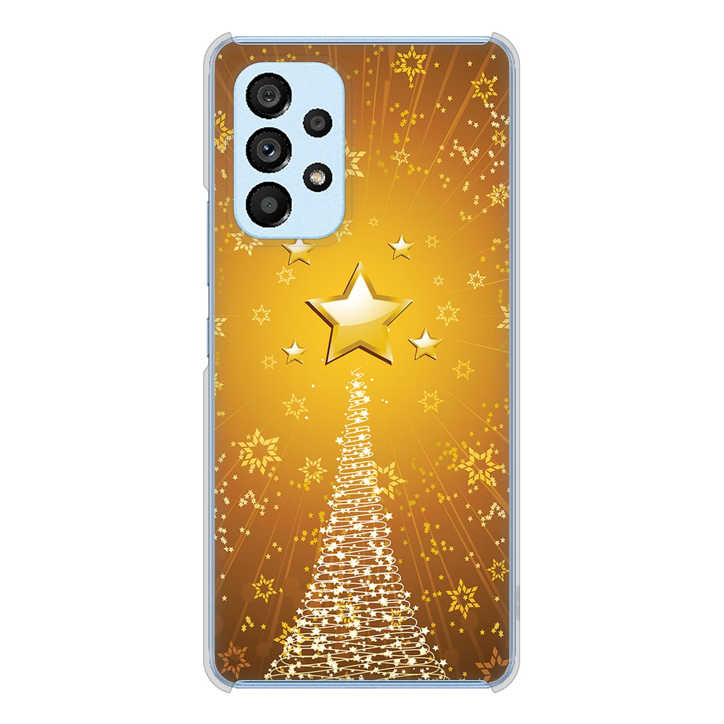 Galaxy A53 5G SC-53C docomo 高画質仕上げ 背面印刷 ハードケース クリスマス