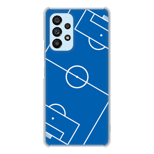 Galaxy A53 5G SC-53C docomo 高画質仕上げ 背面印刷 ハードケース 【IB922 SOCCER_ピッチ】