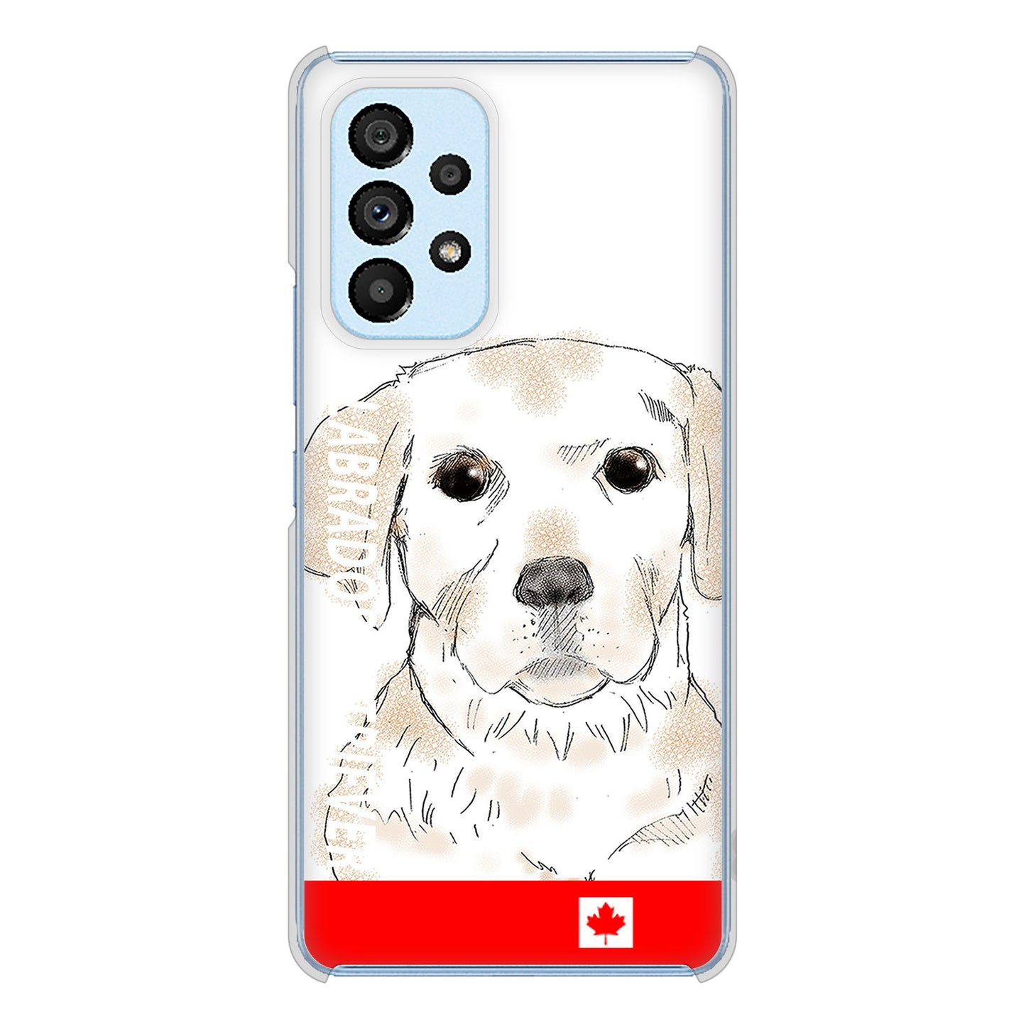 Galaxy A53 5G SC-53C docomo 高画質仕上げ 背面印刷 ハードケース ラブラドールレトリバー