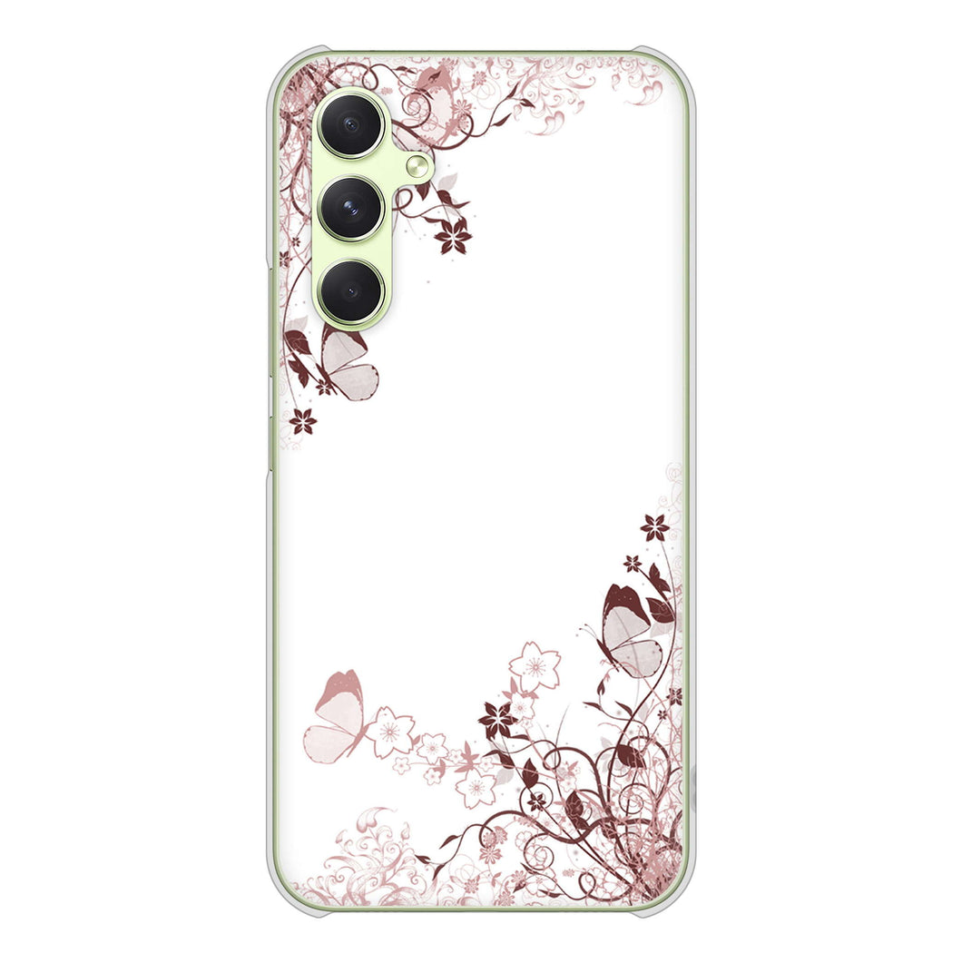 Galaxy A54 5G SC-53D docomo 高画質仕上げ 背面印刷 ハードケースバタフライ