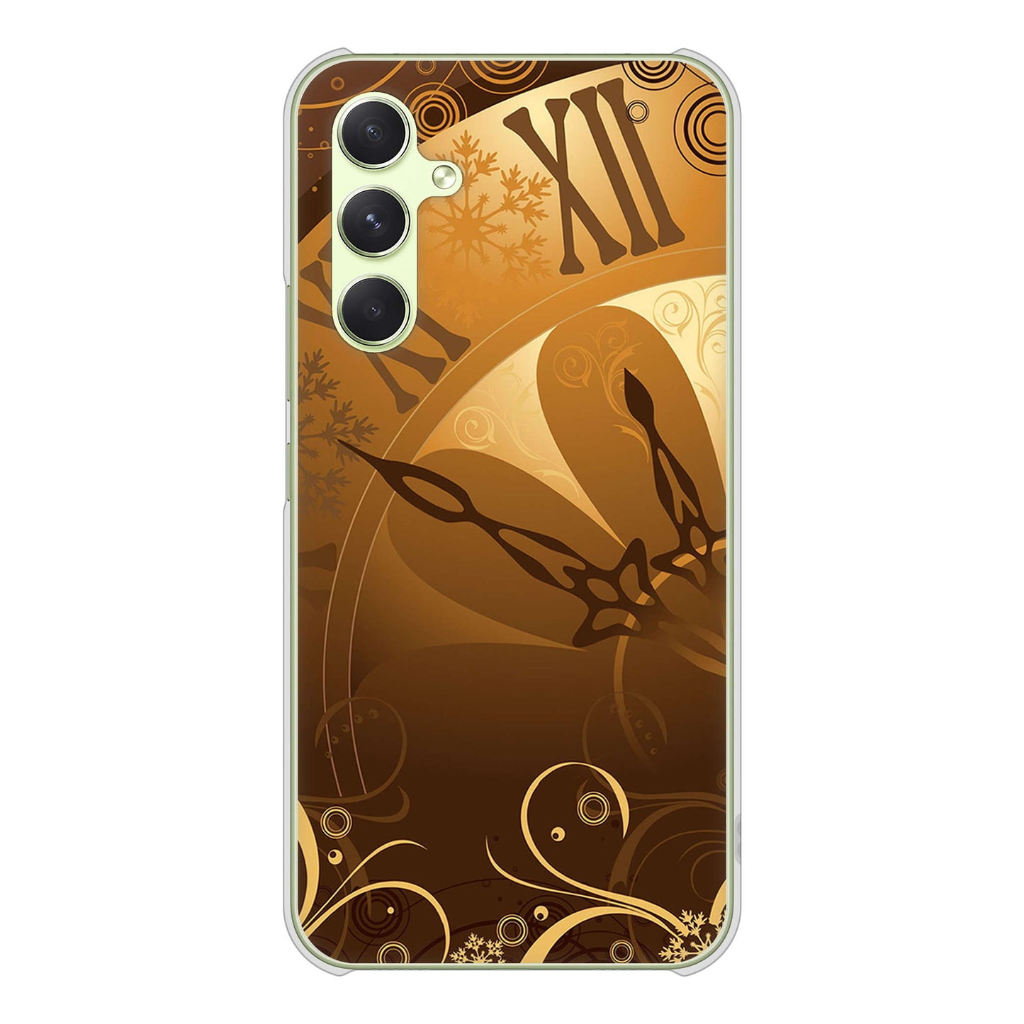 Galaxy A54 5G SC-53D docomo 高画質仕上げ 背面印刷 ハードケース 【185 時を刻む針】