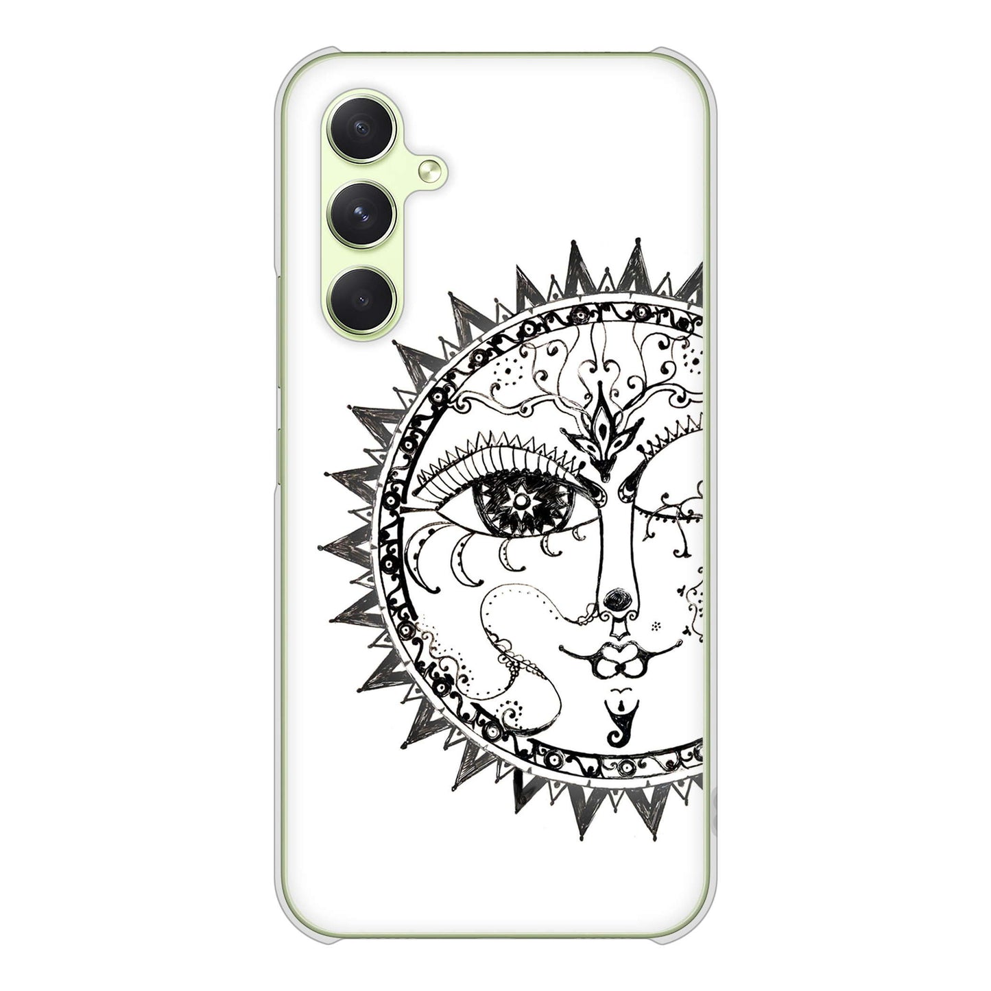 Galaxy A54 5G SC-53D docomo 高画質仕上げ 背面印刷 ハードケース 【207 太陽神】