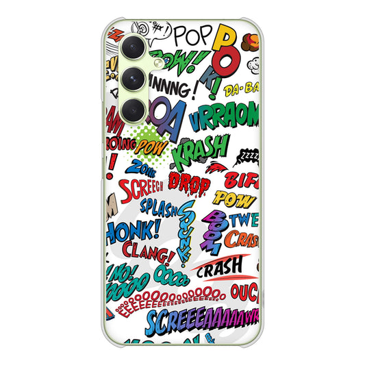 Galaxy A54 5G SC-53D docomo 高画質仕上げ 背面印刷 ハードケース 【271 アメリカン キャッチコピー】