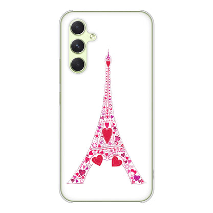 Galaxy A54 5G SC-53D docomo 高画質仕上げ 背面印刷 ハードケースLOVE フランス