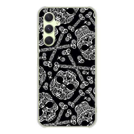 Galaxy A54 5G SC-53D docomo 高画質仕上げ 背面印刷 ハードケース 【363 ドクロの刺青】