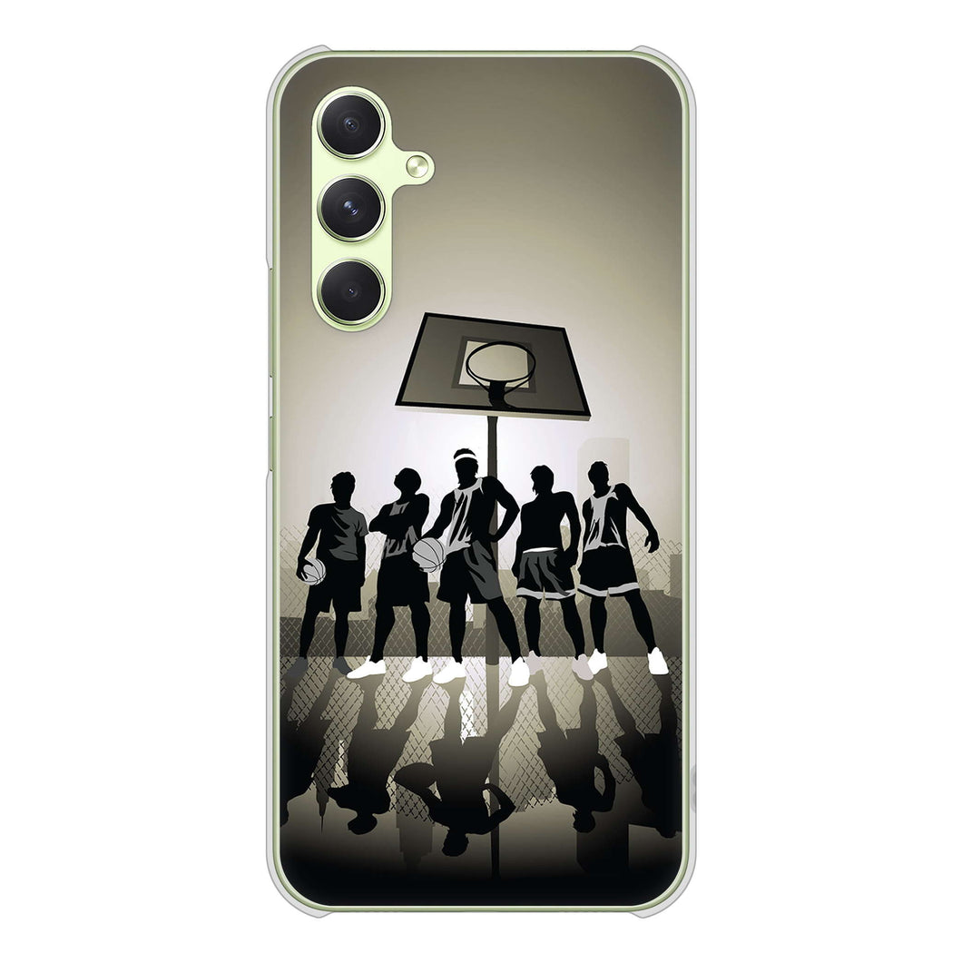 Galaxy A54 5G SC-53D docomo 高画質仕上げ 背面印刷 ハードケース 【389 クールバスケ】