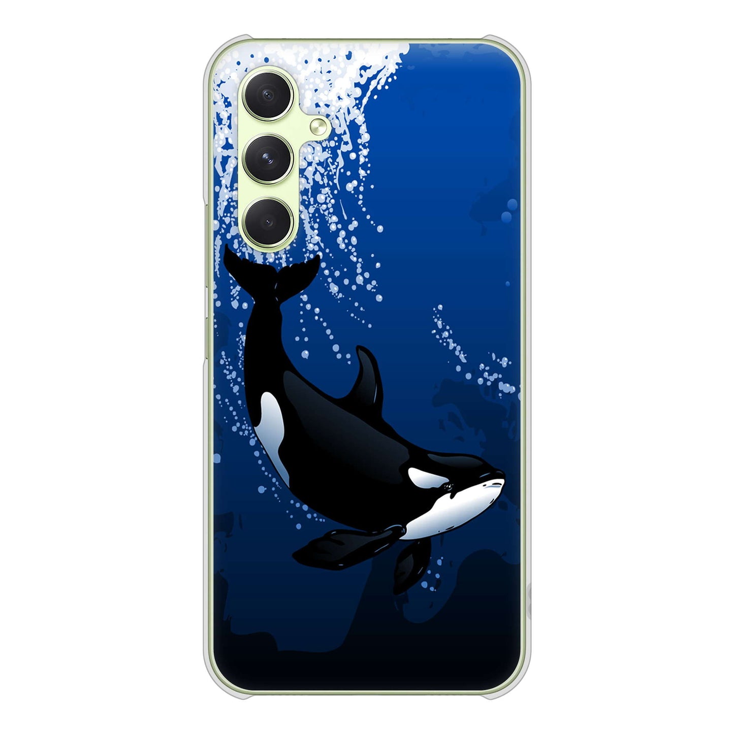 Galaxy A54 5G SC-53D docomo 高画質仕上げ 背面印刷 ハードケース海の守り神