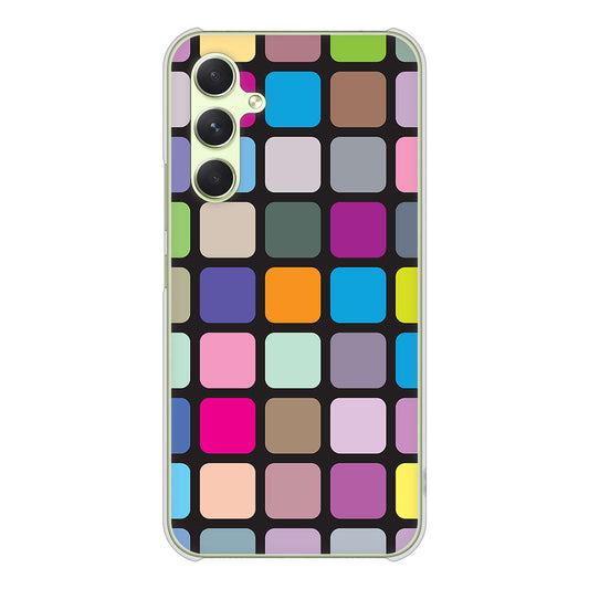 Galaxy A54 5G SC-53D docomo 高画質仕上げ 背面印刷 ハードケース 【509 カラースクエア】