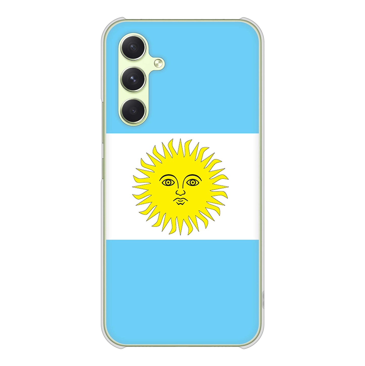 Galaxy A54 5G SC-53D docomo 高画質仕上げ 背面印刷 ハードケース国旗