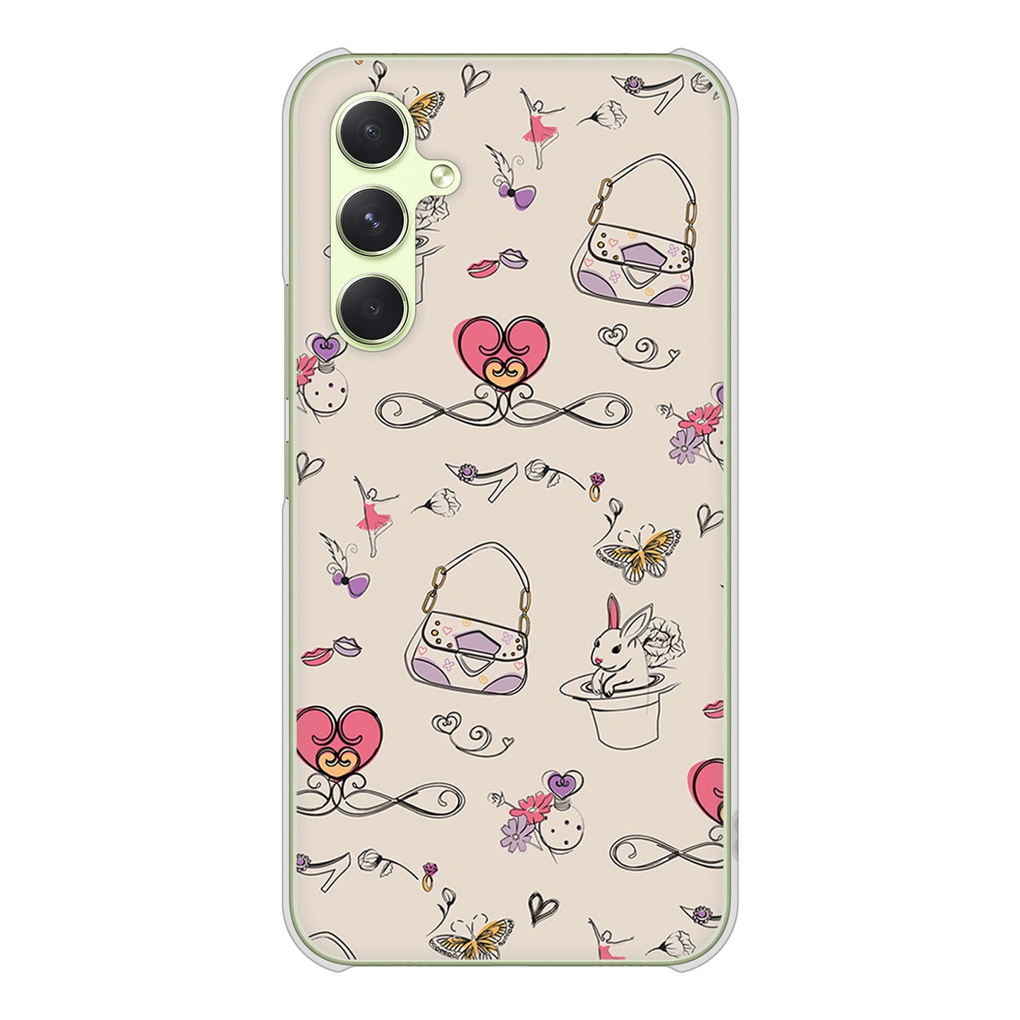 Galaxy A54 5G SC-53D docomo 高画質仕上げ 背面印刷 ハードケースマルチスタイル