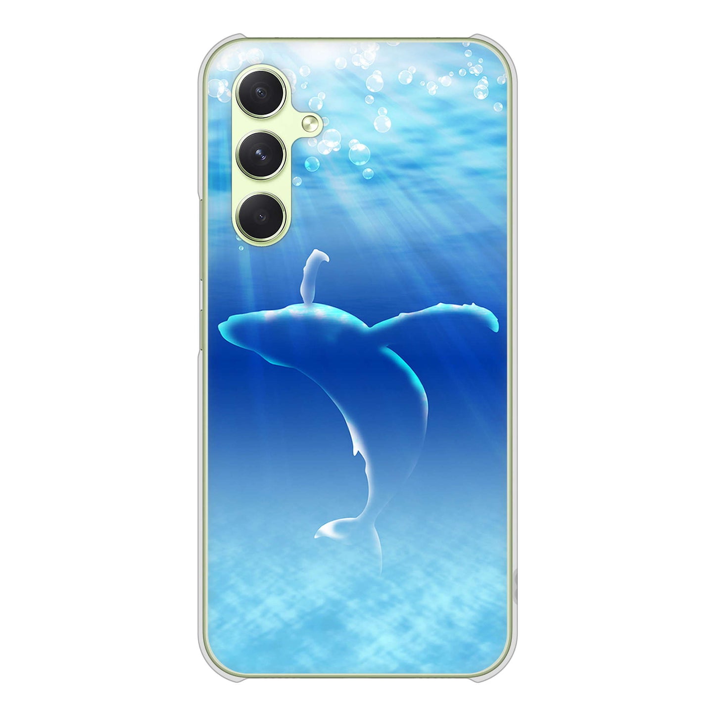 Galaxy A54 5G SC-53D docomo 高画質仕上げ 背面印刷 ハードケース海の守り神
