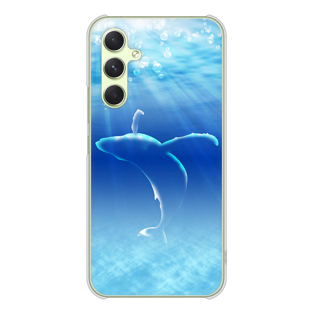 Galaxy A54 5G SC-53D docomo 高画質仕上げ 背面印刷 ハードケース海の守り神