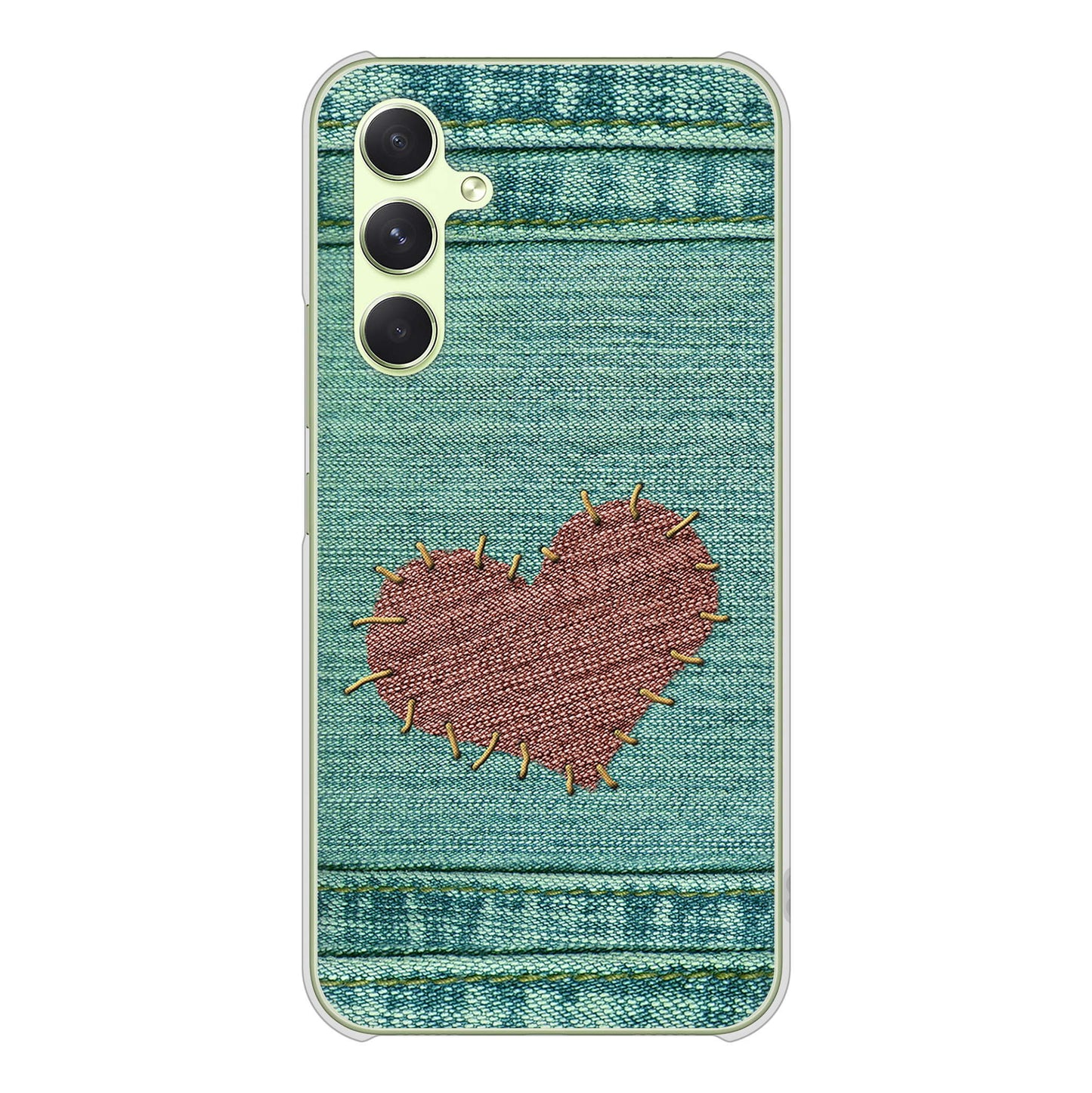 Galaxy A54 5G SC-53D docomo 高画質仕上げ 背面印刷 ハードケースビッグハート