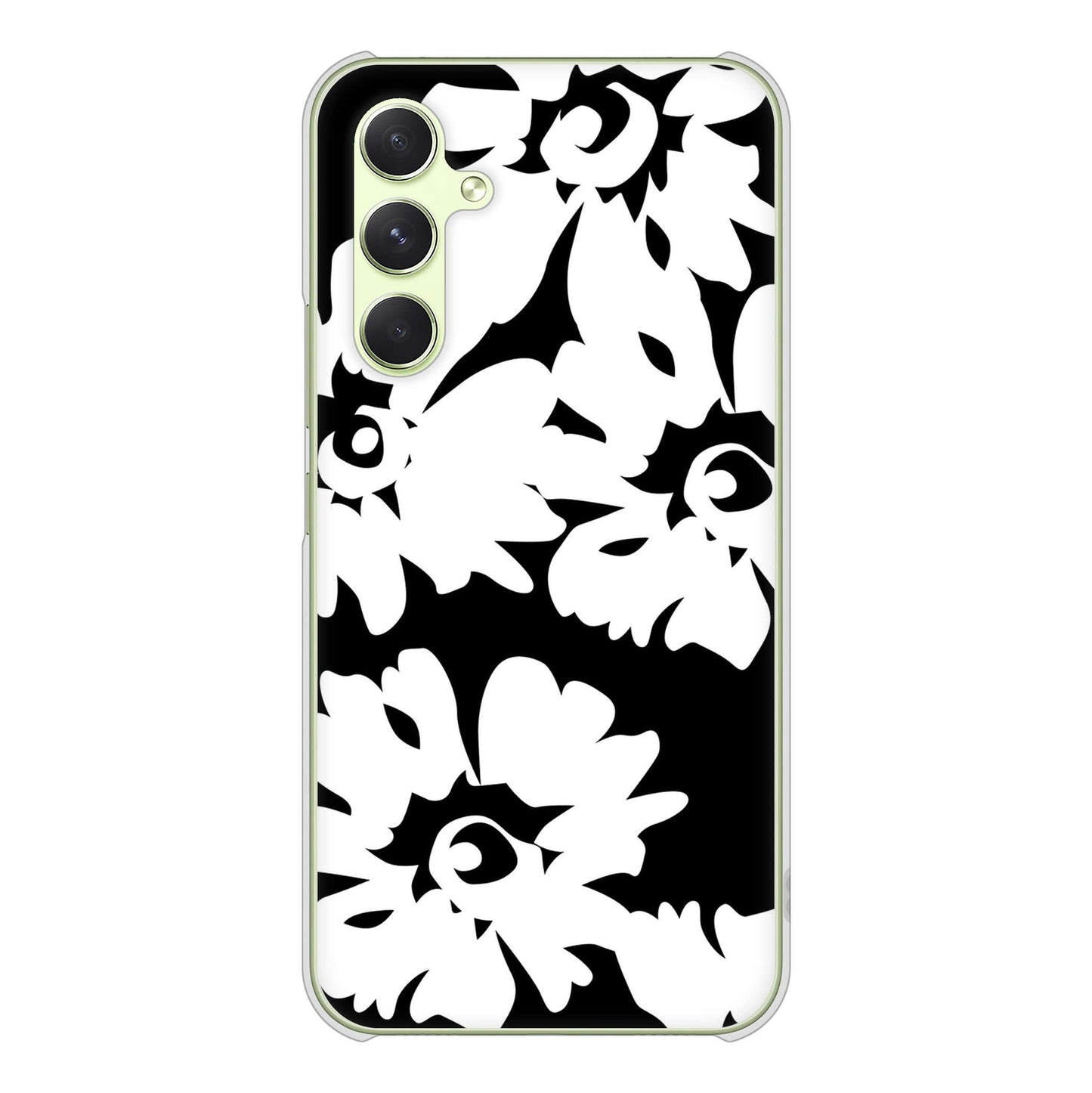 Galaxy A54 5G SC-53D docomo 高画質仕上げ 背面印刷 ハードケース 【1215 モダンフラワー】