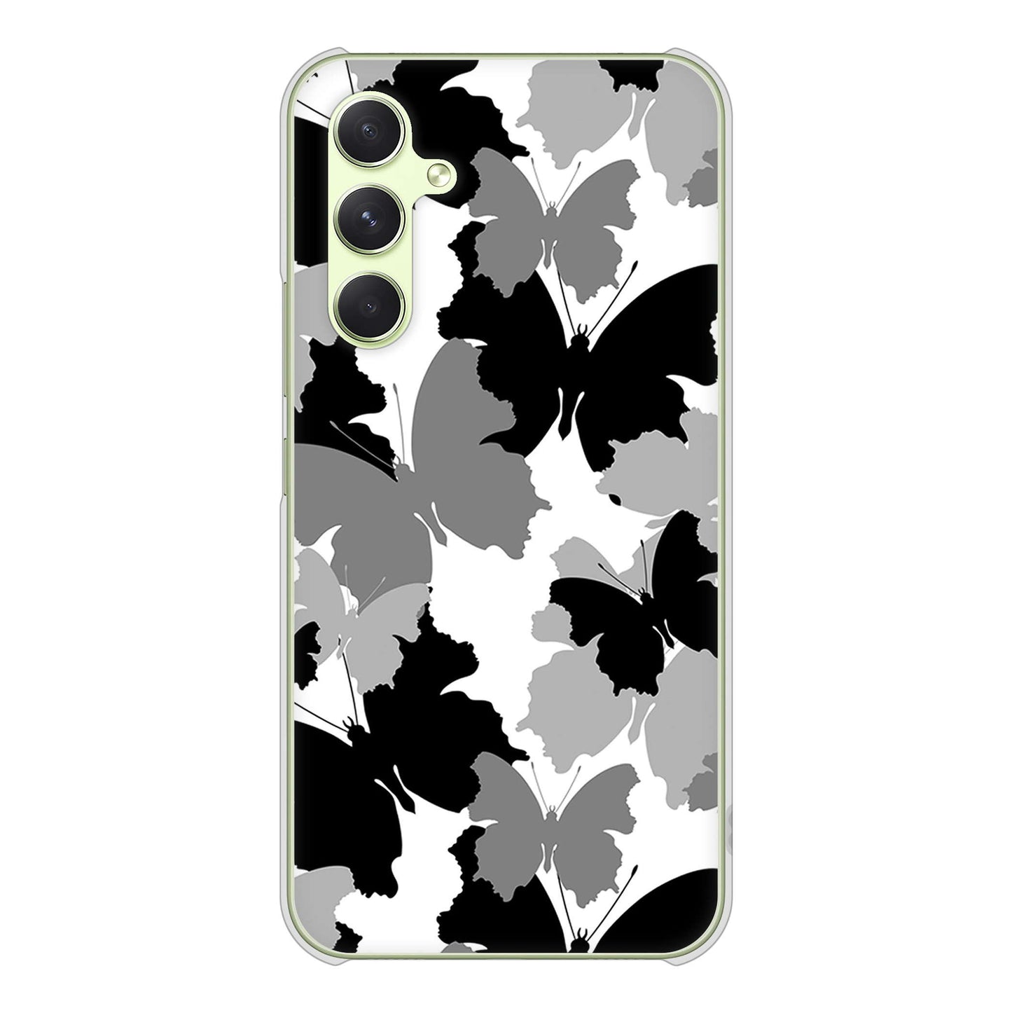 Galaxy A54 5G SC-53D docomo 高画質仕上げ 背面印刷 ハードケース 【1336 夜の蝶】