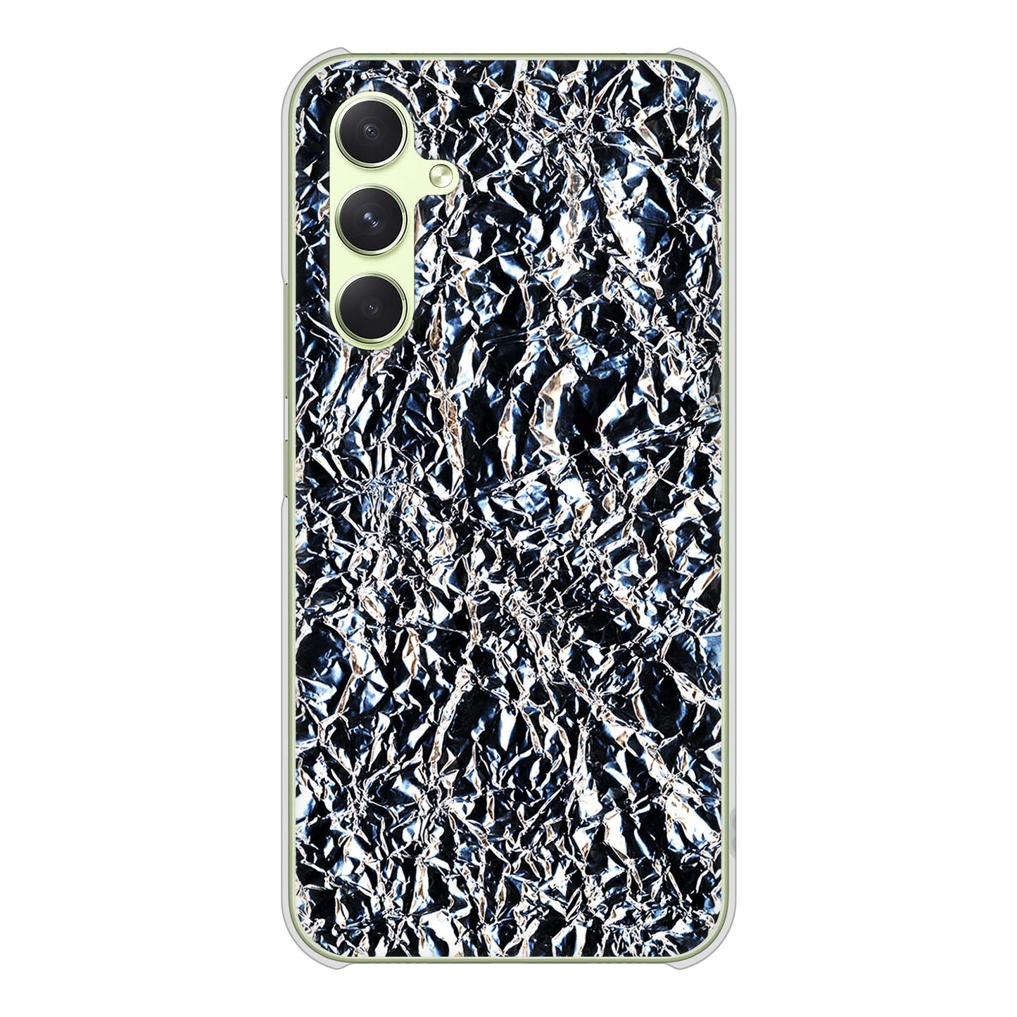 Galaxy A54 5G SC-53D docomo 高画質仕上げ 背面印刷 ハードケース 【EK835 スタイリッシュアルミシルバー】