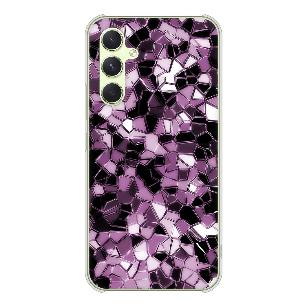 Galaxy A54 5G SC-53D docomo 高画質仕上げ 背面印刷 ハードケース 【EK837 テクニカルミラーパープル】