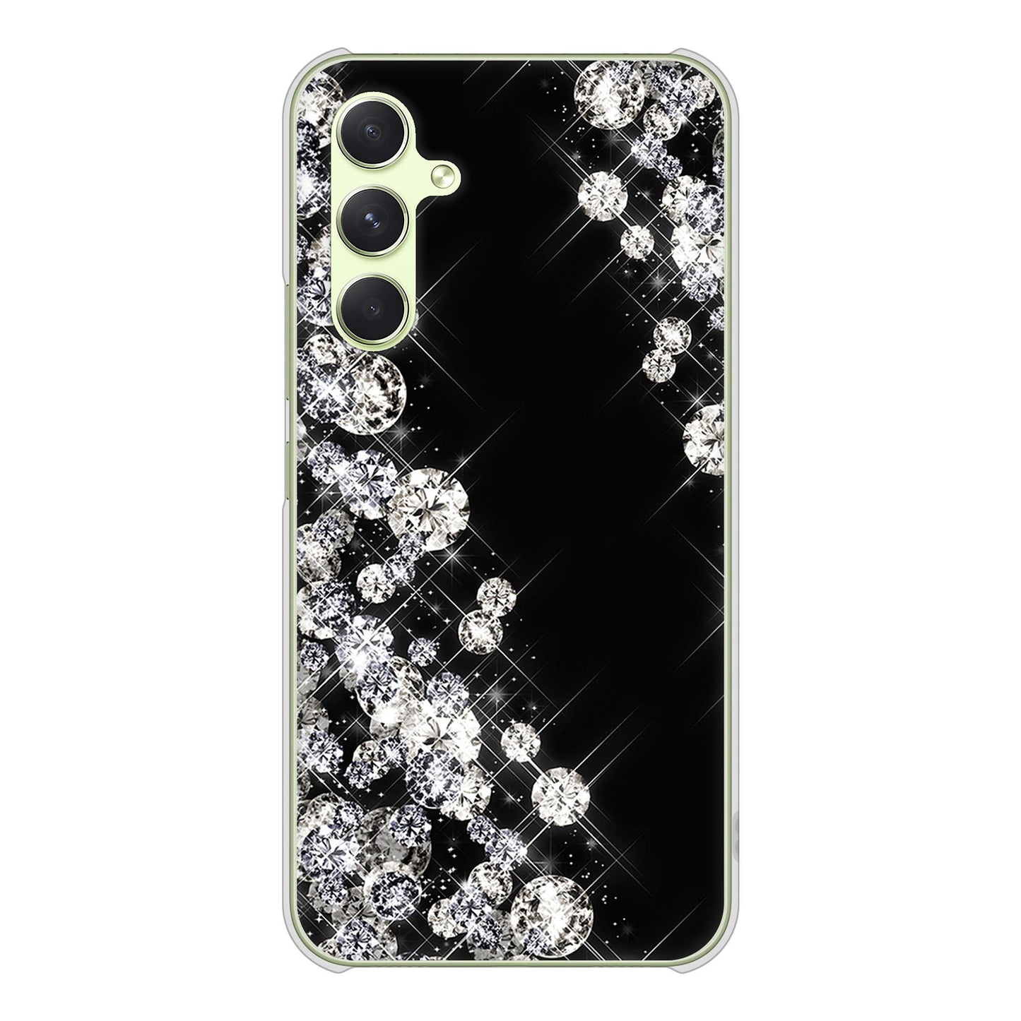 Galaxy A54 5G SC-53D docomo 高画質仕上げ 背面印刷 ハードケース 【VA871 ダイヤモンドフレーム】