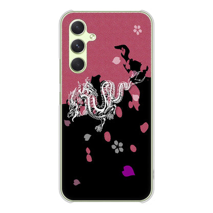 Galaxy A54 5G SC-53D docomo 高画質仕上げ 背面印刷 ハードケース和竜