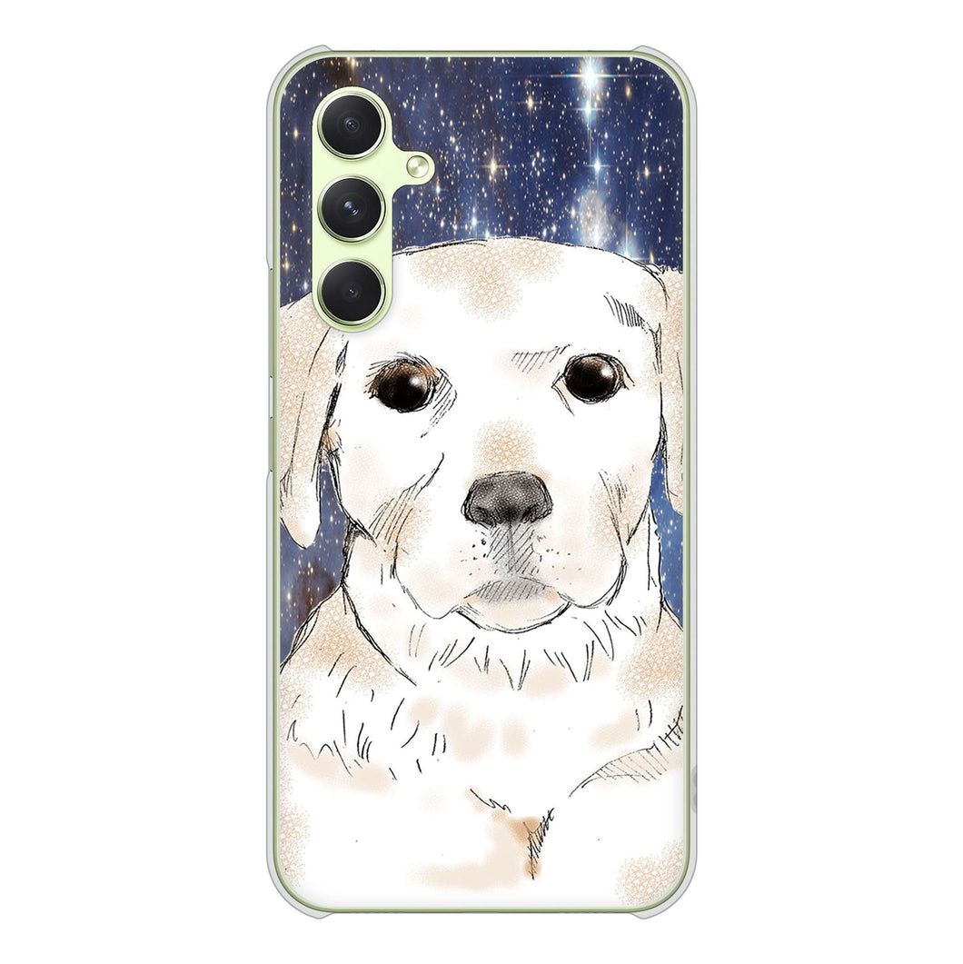 Galaxy A54 5G SC-53D docomo 高画質仕上げ 背面印刷 ハードケースラブラドールレトリバー