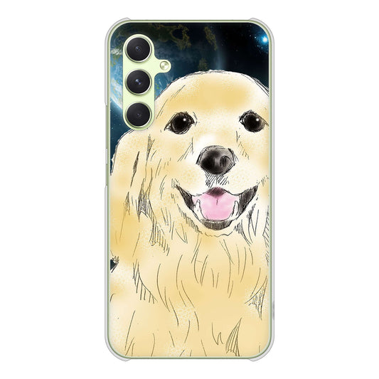 Galaxy A54 5G SC-53D docomo 高画質仕上げ 背面印刷 ハードケースゴールデンレトリバー