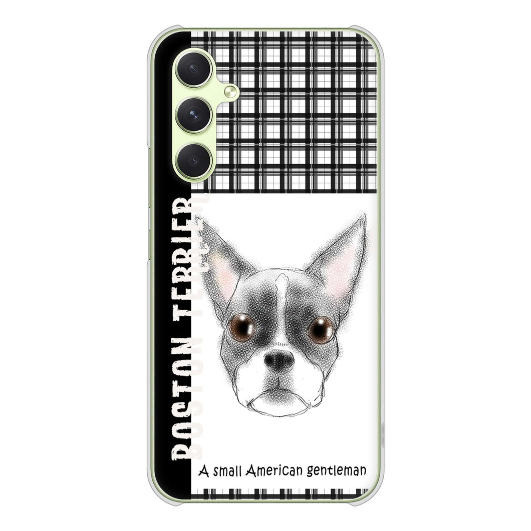 Galaxy A54 5G SC-53D docomo 高画質仕上げ 背面印刷 ハードケースボストンテリア